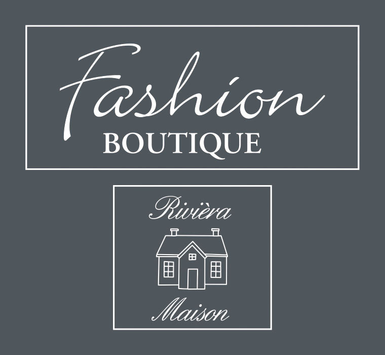 Logo concept store und Riviera Maison