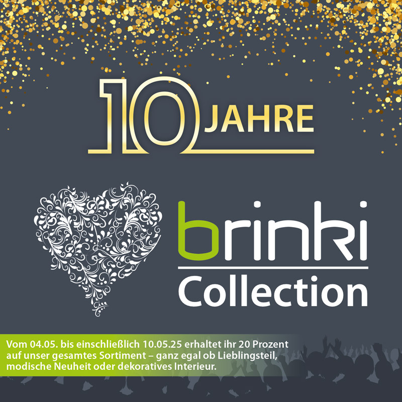 Logo brinki Collection 10 Jahre